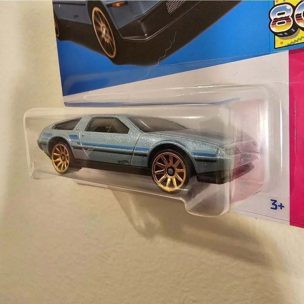 Hot Wheels Car DMC Delorean HW 80s Hotwheels 2023 Mainline Casting Mattel New